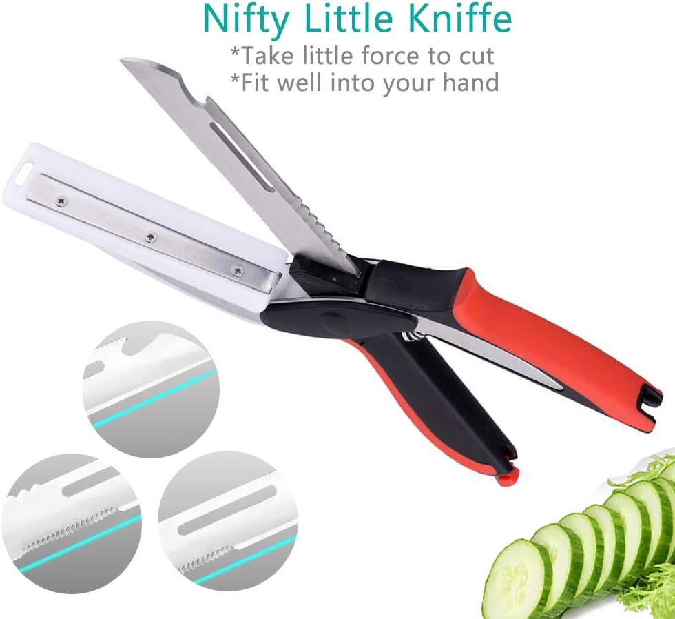 6-in-1 Smart Kitchen Scissors – Cut, Slice & Open with Ease